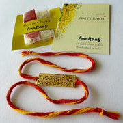 RAKHI – 22K Hanuman Chalisa Gold-plated