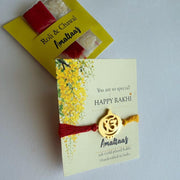 RAKHI -  22K Ek Onkar Gold-plated