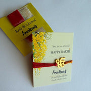 RAKHI – 22K Raab Rakha Gold-plated