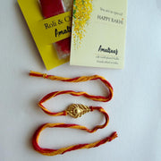 RAKHI – 22K Kanha Morpankh Gold-plated