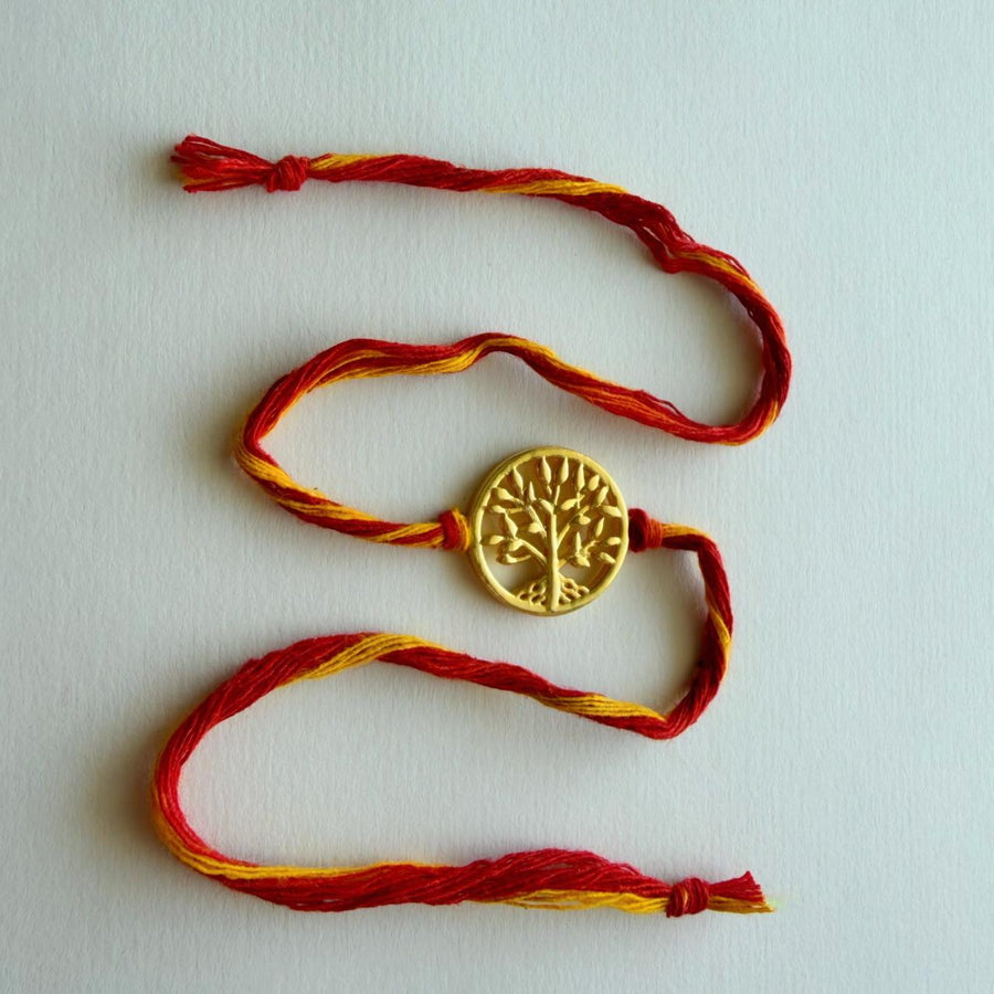 RAKHI – 22K Tree of Life  Gold-plated