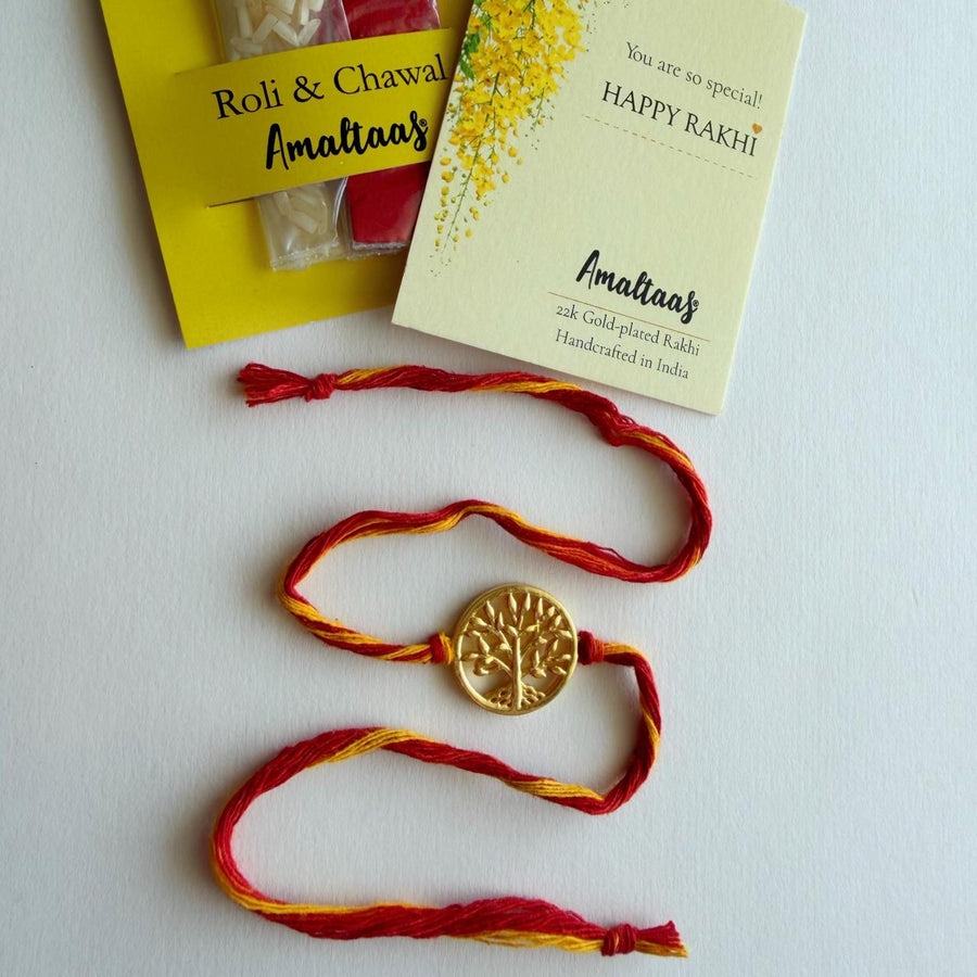 RAKHI – 22K Tree of Life  Gold-plated
