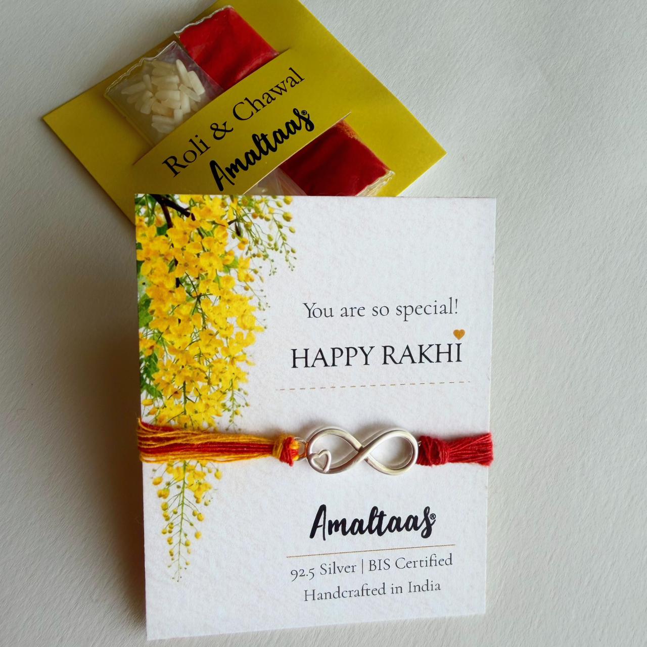 SILVER RAKHI - Infinite Love 92.5 Silver