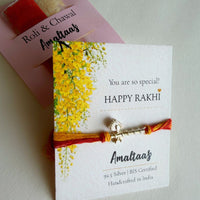 SILVER RAKHI – Thakur ji Bansuri 92.5 Silver