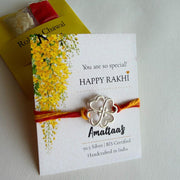 SILVER RAKHI  - Lucky Clover – 92.5 Silver