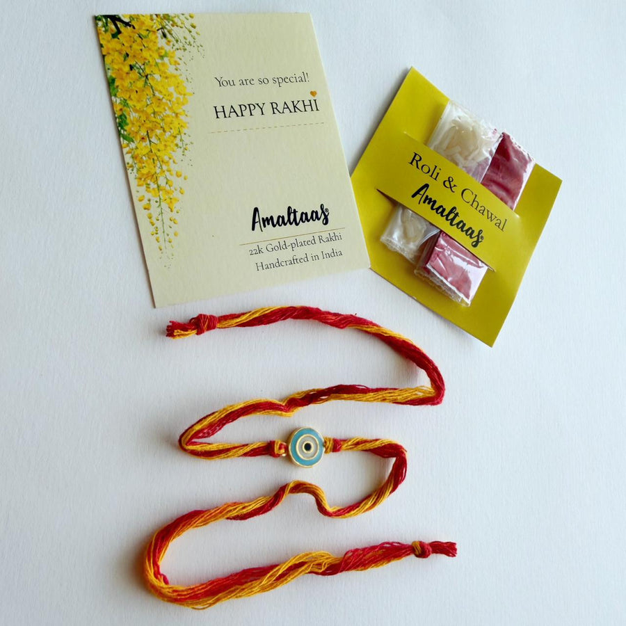 RAKHI – 22K  EvilEye Nazar Guardian Gold-plated