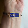 Women Neelkanth 22k Gold-plated Bracelet with Black Onyx Beads