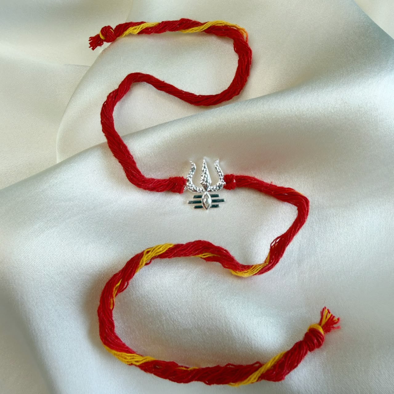 SILVER RAKHI - Bholenath Trishul 92.5 Silver
