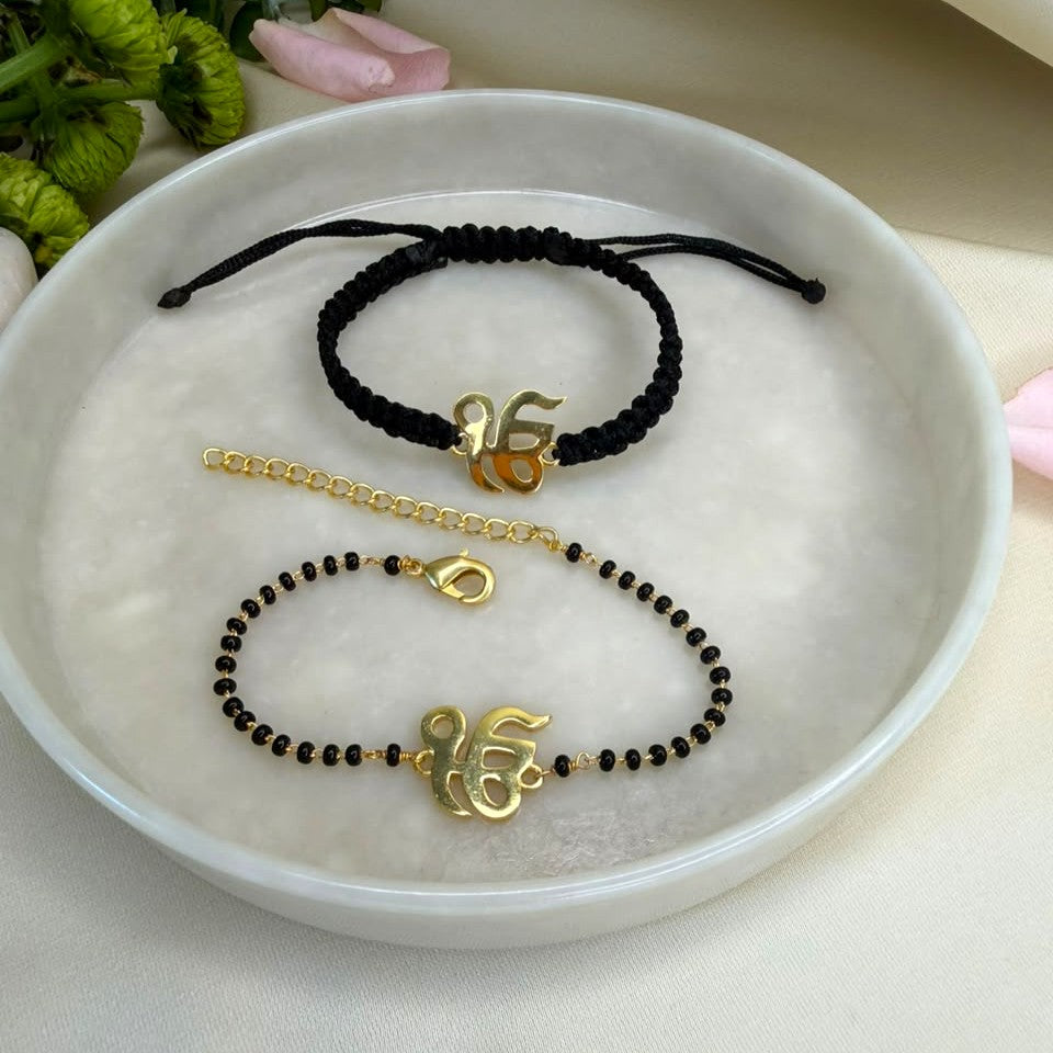Couple Raab Rakha 22k Gold-plated Bracelet