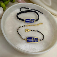 Couple Neelkanth 22k Gold-plated Bracelet