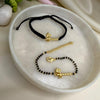 Couple Thakurji Bansuri 22k Gold-plated Bracelet
