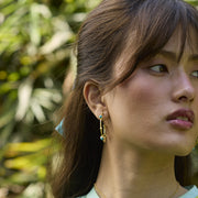 Firoza Hoop Earrings