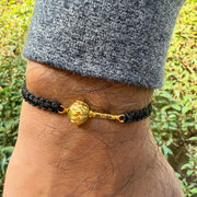 Bajrangbali Gada Bracelet - Blessed 22k Gold-plated