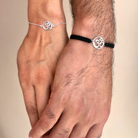 Couple - Om 92.5 Silver Bracelets
