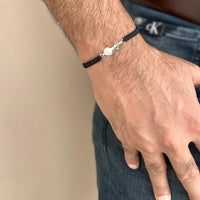 Vayuputra Gada 92.5 Silver Bracelet