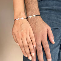 Couple - Shivastra 92.5 Silver Bracelet