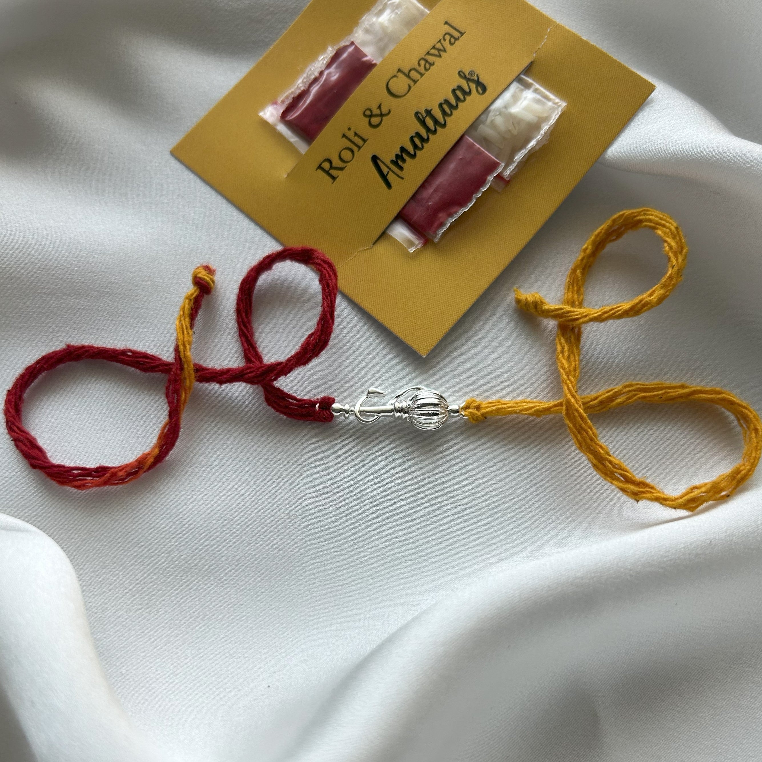 SILVER RAKHI - Vayuputra Gada 92.5 Silver