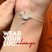 Women - HorseShoe 92.5 Silver Bracelet