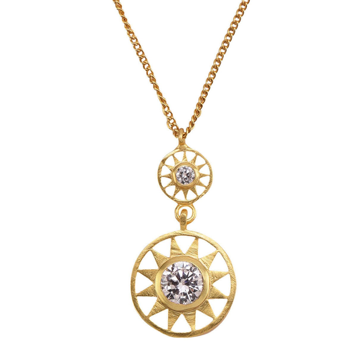 Sun Swarovski Necklace