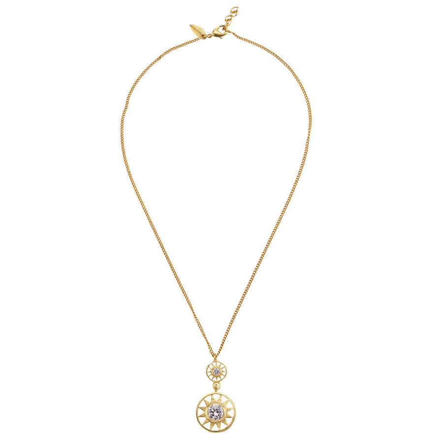 Sun Swarovski Necklace - Main Image