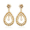 92.5 Silver Dress Up Doll Earring ( with 18k Gold Plated)