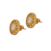 Sun Swarovski Studs