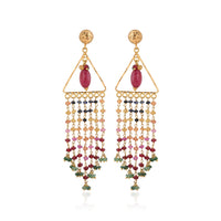 Dazzling Triangle Rainbow Drops
