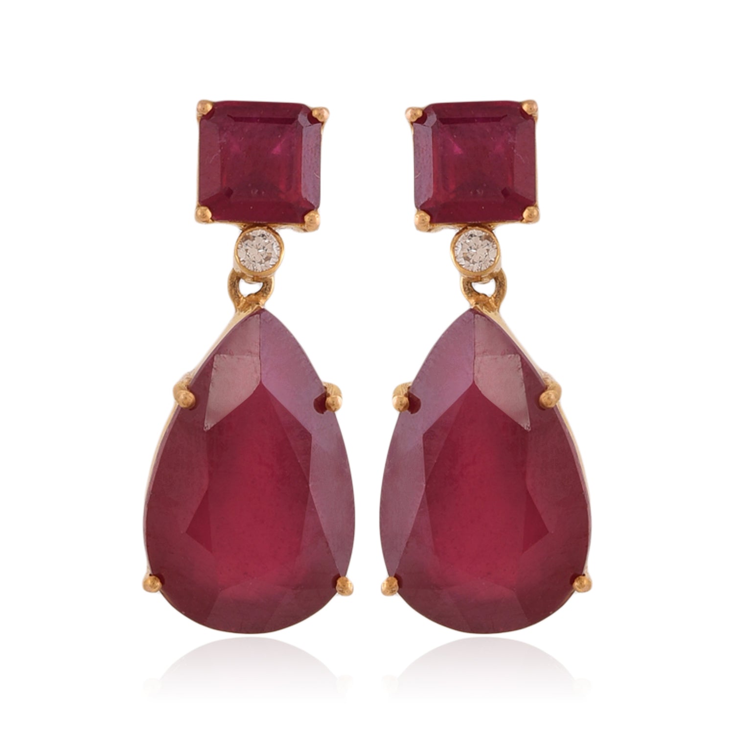 Ruby Pear and Princess (with Diamond)