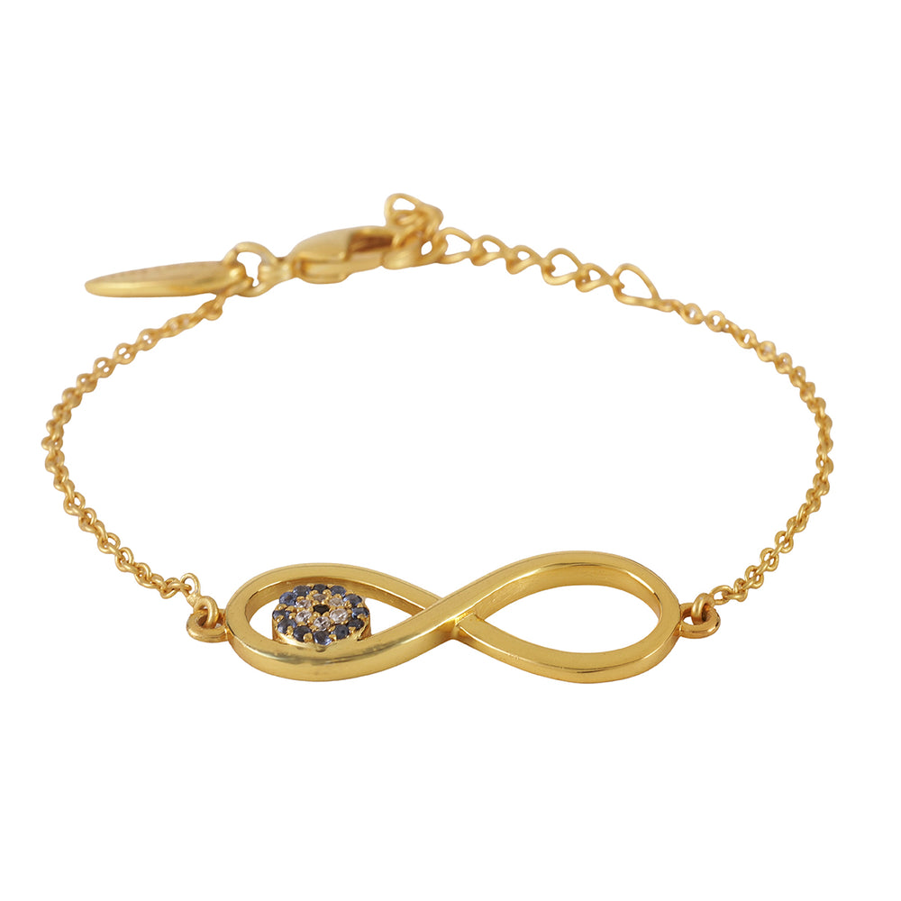 
            
                Load image into Gallery viewer, Infinity Nazar Bracelet
            
        