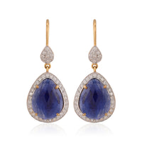 Blue Sapphire Sparkles All Around