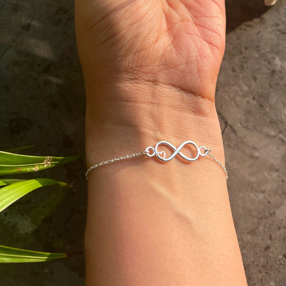 Women - Infinite Love 92.5 Silver Bracelet