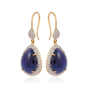 Blue Sapphire Sparkles All Around