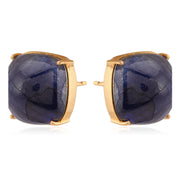 Blue Sapphire Mountain Top Stud