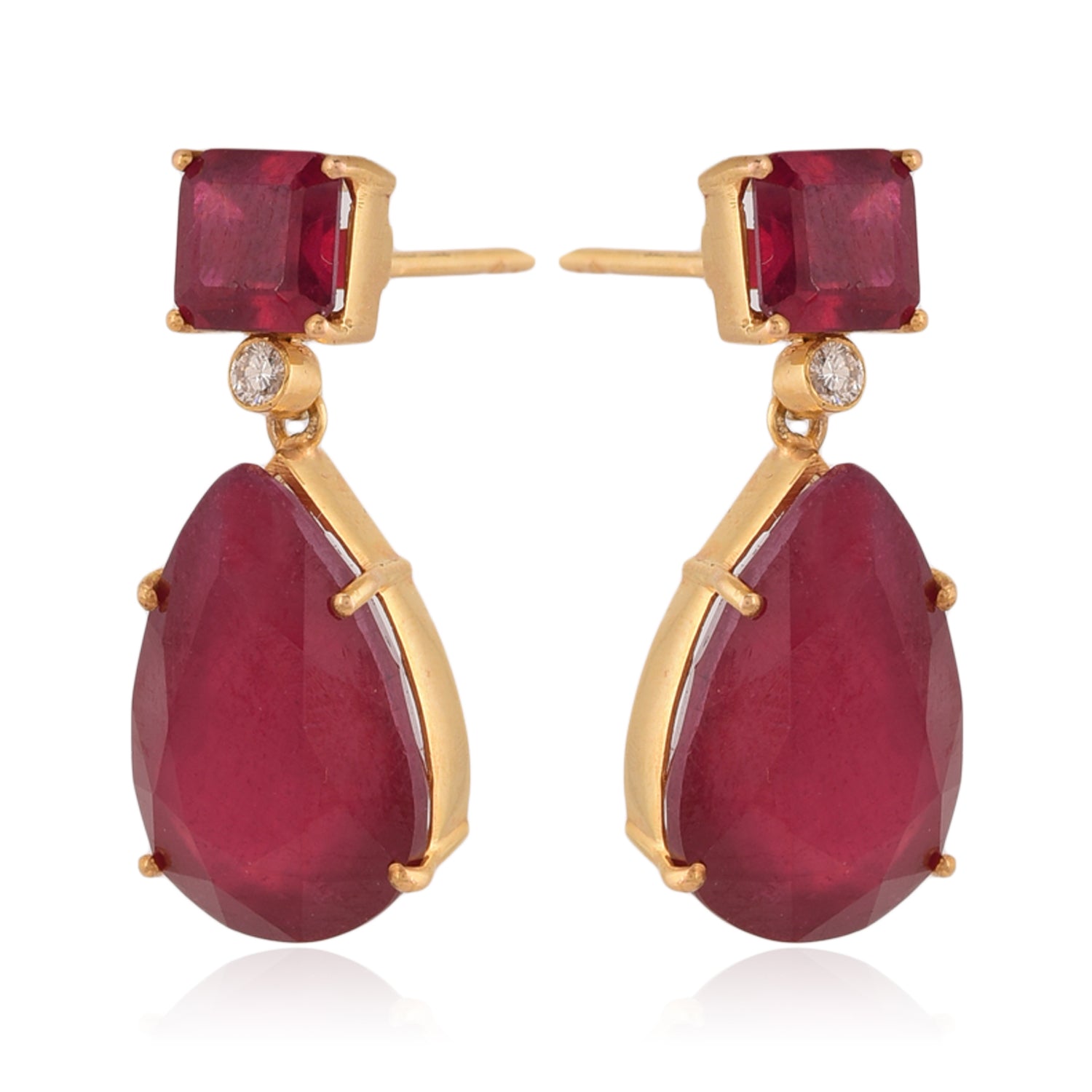 Ruby Pear and Princess (with Diamond)