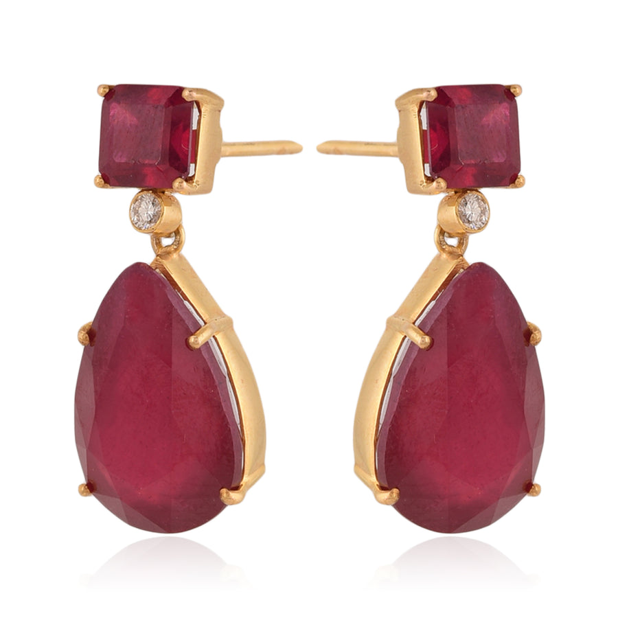 Ruby Pear and Princess (with Diamond)