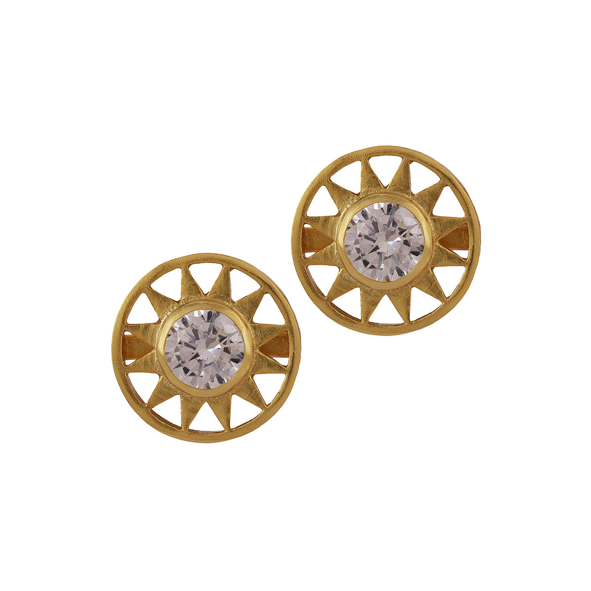 Sun Swarovski Studs