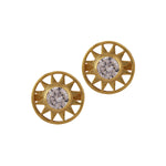 Sun Swarovski Studs