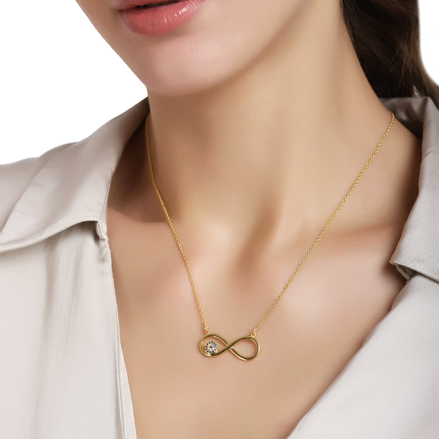 Infinity Nazar Necklace