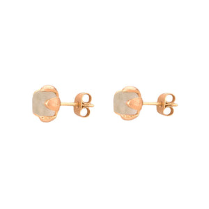 Detachable - Stunning Stud Rose Quartz