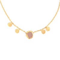 Delicate Dot - Rose Quartz