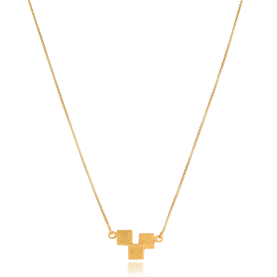 Cube Steps Necklace