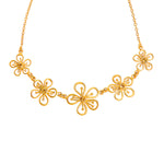 Cinco Flower Necklace