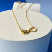 Infinity Nazar Necklace