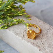 Ring Me Petal Citrine