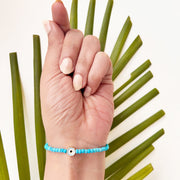 Blue Turquoise Nazar EvilEye Bracelet