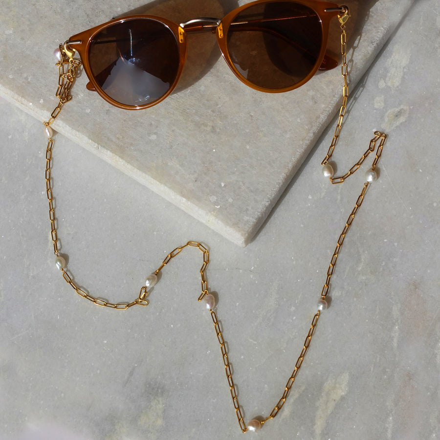 Pearl LinkChain Multi Necklace