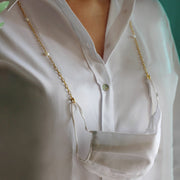Pearl LinkChain Multi Necklace