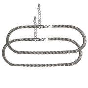 ANKLET - 92.5 Thick Chain Anklet (PAIR)
