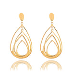 Golden Moving Hoops