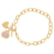 Rose Quartz - Be Mine Bracelet